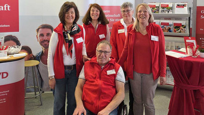 Das Infoteam am Tag 2 auf der IBO 2025