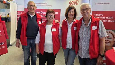 Das Infoteam an Tag 4 auf der IBO 2025