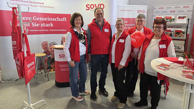 Das Infoteam an Tag 5 auf der IBO