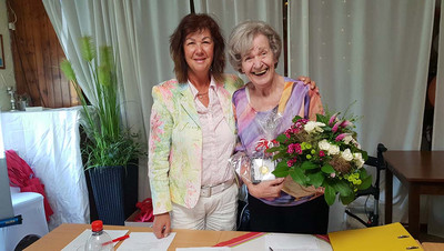V. li.: Heike Sommerauer-Dörzapf und Karin Schüler