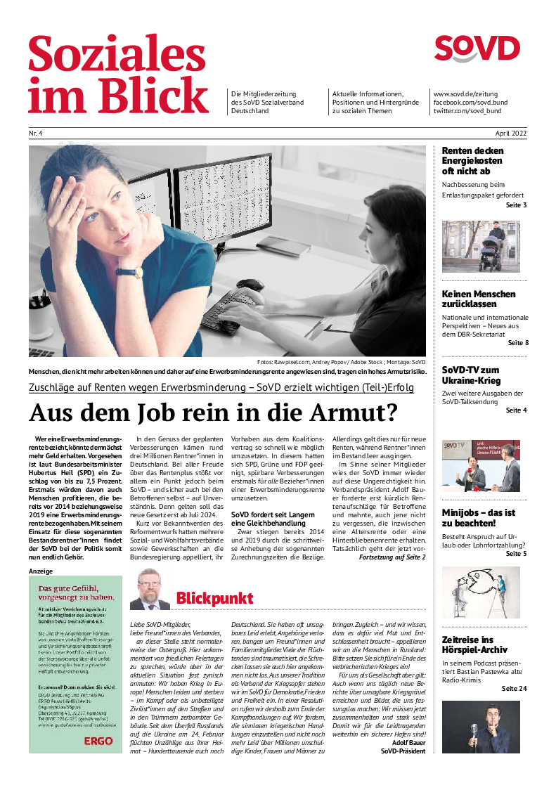 SoVD-Zeitung 04/2022 (Rheinland-Pfalz/Saarland)