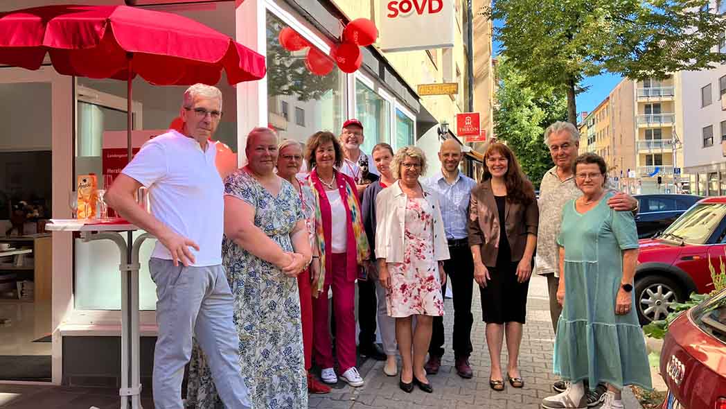 Zur Eröffnungsfeier kamen auch Verbandskolleg*innen aus den Ortsverbänden und aus dem Landesverband Rheinland-Pfalz/Saarland.