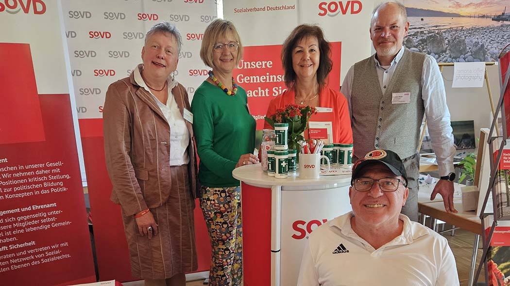 Antonia Schellinger, Tina Müller-Ruhnau, Heike Sommerauer-Dörzapf, Christian Müller und vorne Gerald Sauter